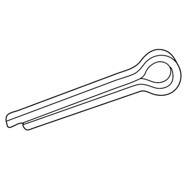 E-Z-GO OEM Cotter Pin 1-8 by 3-4 Plated Replacement Fastener PN 460026 for Golf Carts - Rainier Parts