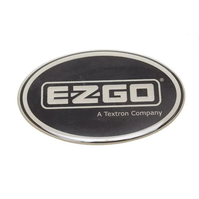 E-Z-GO OEM 605434 decal for 2007 golf cart cowl, high-quality exterior replacement accessory with official branding.