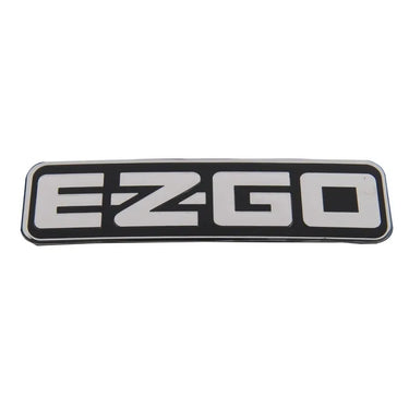 E-Z-GO Cowl Decal 619206 for golf carts, UV resistant OEM style decal, designed to fit E-Z-GO golf cart cowl areas.