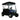 OEM E-Z-GO PF11650 Black Enclosure For TXT 2 Passenger Golf Cart Weather Shield With Clear Windows - Rainier Parts