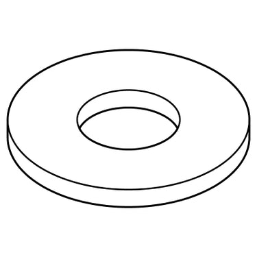 OEM EZGO Flat Washer 646345 Quarter Inch for Golf Carts - Rainier Parts