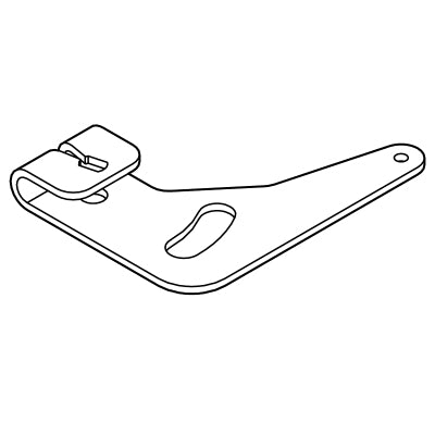 E-Z-GO OEM Upper Governor Bracket 606083 for Fuji golf cart models, used as a replacement governor part.