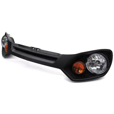 EZ-GO OEM Front Grille Assembly 651698G01 Hauler Series With Standard Lights For Golf Carts - Rainier Parts