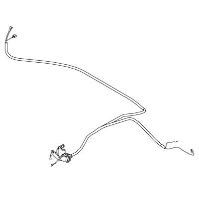 E-Z-GO OEM control harness for gas shuttle golf carts, compatible with 2, 4, or 6 passenger models, electrical wiring component.