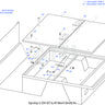 EZGO OEM Uncut Hinge Replacement 33121G01 for Golf Carts Durable Precise Fit Easy Install OEM Part - Rainier Parts