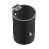 E-Z-GO Sand Bottle Holder Assembly for golf carts, durable and weather-resistant OEM accessory with black plastic design.