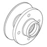 EZGO Hub Disc Brake 630672 OEM Golf Carts Premium Replacement Braking Performance - Rainier Parts
