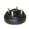 E-Z-GO OEM 19186G2 hub and drum assembly for golf carts TXT Electric ST Sport II, showing the metal drum and hub components.