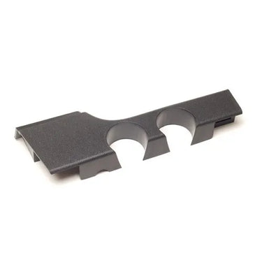 E-Z-GO RXV right-hand instrument panel insert for golf carts, OEM part 600241, shown in black with control openings
