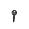 E-Z-GO OEM blank key cushion 83407-03 for golf carts, featuring Cole-Hersee ignition cushion with key blade and branding details.