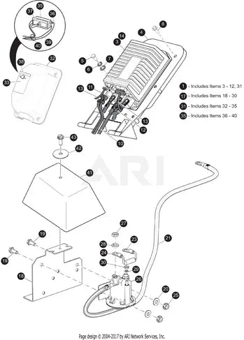E-Z-GO 613048 Label Tow Switch 48V - High-Quality Replacement Part for Golf Carts - Rainier Parts