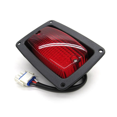 E-Z-GO OEM tail light for golf carts, LED safety replacement, durable and easy to install.