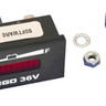 E-Z-GO OEM 33636G01 36V charge meter battery level indicator for golf carts, showing voltage and battery status.