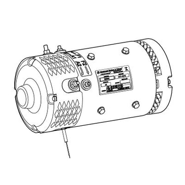 EZGO OEM 624644 48V Electric Motor Replacement For Golf Carts High Performance Plus - Rainier Parts