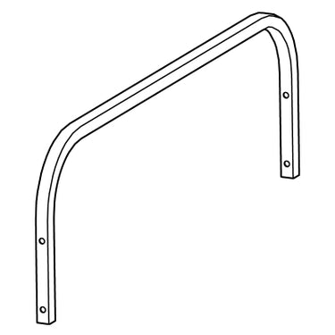EZGO OEM Mounting Support Tube 611700 for Golf Carts Durable Frame Reinforcement - Rainier Parts