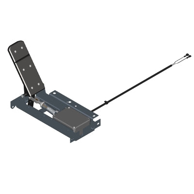 E-Z-GO Pedalbox Assembly OEM 654643 for electric golf carts, sealed design, enhances throttle control and performance.