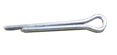 E-Z-GO OEM cotter pin, 3/32 x 3/4 inches, for golf carts, durable steel replacement part, shown in a close-up image.