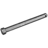 E-Z-GO OEM clevis pin 71571G01 for golf carts, showing a durable metal linkage pin with a cylindrical shape and eyelet ends.