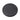 E-Z-GO OEM end cap plug for golf carts, black plastic replacement part with a smooth, rounded design.
