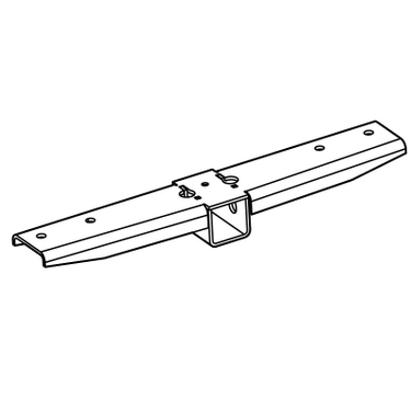 EZ GO Rear Hitch Receiver OEM 685132 for Golf Carts Heavy Duty Steel Tow Mount Weather Resistant - Rainier Parts