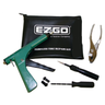 E-Z-GO OEM tubeless tire repair kit for golf carts, portable on-road tool set with repair tools and accessories for quick tire maintenance