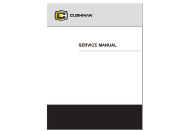 E-Z-GO 655826 Repair Manual for the RM Hauler 1200 X Gas Utility Vehicle, showcasing its reliable design and efficient maintenance features.
