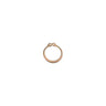 E-Z-GO OEM external bowed retaining ring 70888G01 for golf carts, showing the metal ring with a curved shape and secure fit.