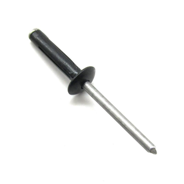 E-Z-GO Rivet 3/16 x .38 for golf carts, durable metal fastener with grip, used for secure assembly and fastening.
