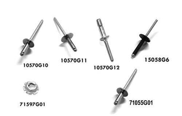 E-Z-GO TXT Body Rivet Kit 608456 OEM for Golf Carts Durable Pro Grade Panel Fasteners - Rainier Parts