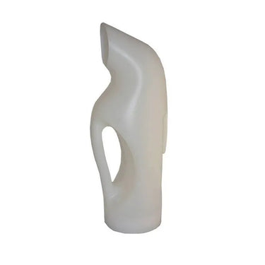 E-Z-GO OEM Sand Bottle Assembly for RXV golf carts, used for greens maintenance, shown in a close-up image.