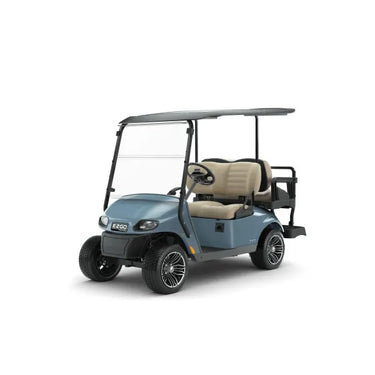 E-Z-GO OEM seat back assembly with mushroom textured finish for TXT golf carts, model 10046624G18, high-quality replacement part