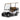 E-Z-GO OEM premium seat bottom assembly in Amarillo Brown, designed for golf carts, featuring durable upholstery and secure fit.