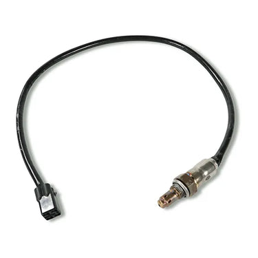 E-Z-GO O2 sensor NTK OEM AZD4002 BA001 for EZGO golf carts, high-quality direct-fit sensor in black with connector and wiring.