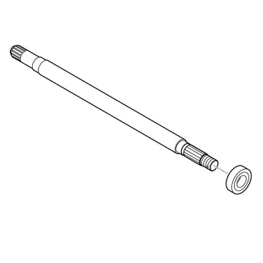 E-Z-GO NGGC Right Axle Shaft Complete OEM 607946 for Golf Carts Premium Precision Drivetrain - Rainier Parts