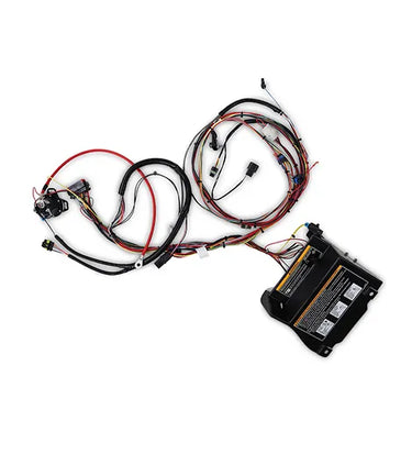 E-Z-GO OEM 618955 service harness with heavy-duty electric solenoid for golf cart starting system, durable and reliable.