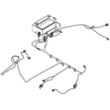 Electrical Harness Assembly 671770 OEM EZGO For Golf Carts 51.1V HD Solenoid Durable For Commercial Fleets - Rainier Parts