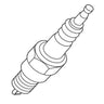 E-Z-GO Spark Plug 607462 OEM High Performance Replacement For Golf Carts Ignition System - Rainier Parts