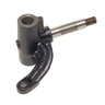 E-Z-GO OEM left hand spindle assembly for golf carts, showing the spindle part with mounting points and metal components.