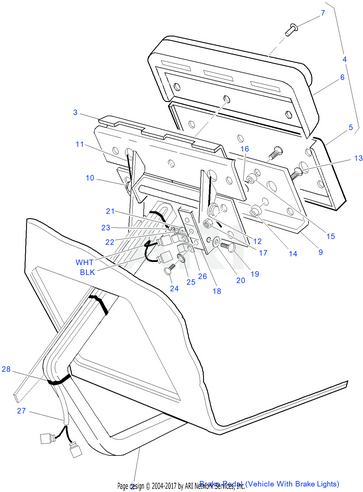 E-Z-GO conical brake pedal spring OEM 27137G01, durable replacement part for golf carts, high-quality genuine spring.