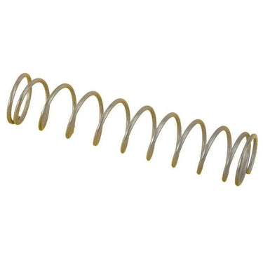 E-Z-GO OEM compression spring for golf carts, durable high-quality replacement part, shown in close-up with metal coil.