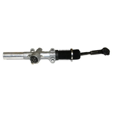 E-Z-GO OEM steering rack and pinion 70964G01 for golf carts, high-quality replacement part with steering components visible.