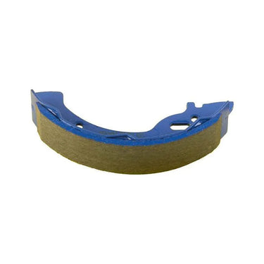 E-Z-GO OEM 75830G01 hydraulic service brake shoe for golf carts, 160mm size, with 4084 specification, shown in image.