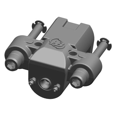 E-Z-GO OEM brake caliper for golf carts, Hayes 1.25-inch system, premium replacement part, durable and high-quality.