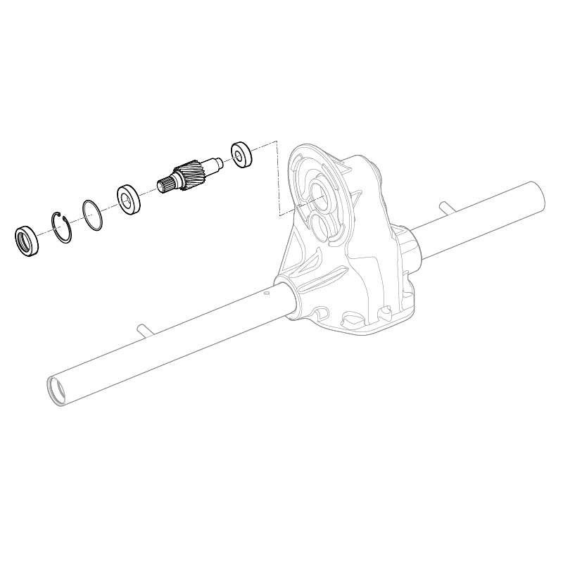 E-Z-GO Input Gear Service Kit OEM PN 620329 for EZGO RXV golf carts 2008+, includes essential components for maintenance.