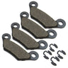 E-Z-GO Hayes Brake Pads Service Kit for golf carts, including brake pads and components, shown in the image.