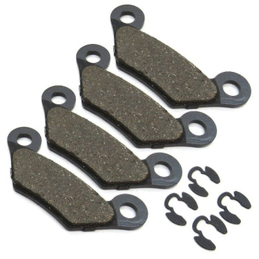 E-Z-GO Hayes Brake Pads Service Kit for golf carts, including brake pads and components, shown in the image.