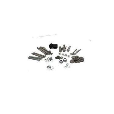 E-Z-GO OEM front bumper Suntop hardware service kit for golf carts, includes mounting components and hardware for installation.