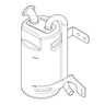E-Z-GO OEM muffler 612266 for golf carts with Kawasaki engines, high-quality direct fit replacement part.