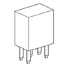 OEM E-Z-GO Service Relay 633230G03 72V 30A 2.8mm Terminals for Golf Carts High Performance - Rainier Parts