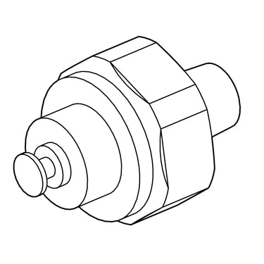 E-Z-GO OEM oil pressure switch for golf carts with ISG EFI engines, showing the SVC-SWITCH component for real-time monitoring.